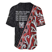 Aotearoa Toitu Te Tiriti Baseball Jersey Honour The Treaty New Zealand