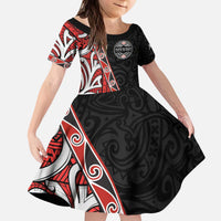 Aotearoa Toitu Te Tiriti Kid Short Sleeve Dress Honour The Treaty New Zealand