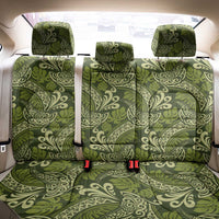 Olive Green Monstera Back Car Seat Cover Polynesian Tribal Pattern LT01 - Polynesian Pride