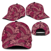 Sweet Pink Monstera Classic Cap Polynesian Tribal Pattern LT01 - Polynesian Pride