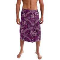 Royal Purple Monstera Lavalava Polynesian Tribal Pattern - Polynesian Pride