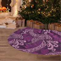 Royal Purple Monstera Tree Skirt Polynesian Tribal Pattern LT01 - Polynesian Pride