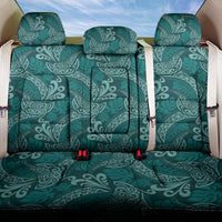 Teal Monstera Back Car Seat Cover Polynesian Tribal Pattern LT01 One Size Teal - Polynesian Pride