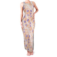 Anthurium Plumeria Lei Pastel Family Matching Tank Maxi Dress and Hawaiian Shirt Orange Hawaiian Splendid Palaka