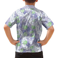 Anthurium Plumeria Lei Pastel Hawaiian Shirt Purple Hawaiian Splendid Palaka LT01 - Polynesian Pride