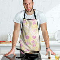 Anthurium Plumeria Lei Pastel Apron Yellow Hawaiian Splendid Palaka LT01 - Polynesian Pride