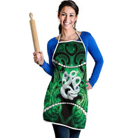 Maori Matariki Manaia Kakariki Apron Maori Kowhaiwhai Pattern Galaxy LT01 - Polynesian Pride