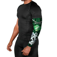 Personalised Maori Matariki Manaia Kakariki Arm Sleeves Maori Kowhaiwhai Pattern Galaxy LT01 - Polynesian Pride