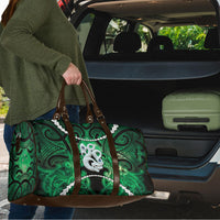 Maori Matariki Manaia Kakariki Travel Bag Maori Kowhaiwhai Pattern Galaxy LT01 - Polynesian Pride