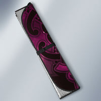 Maori Matariki Manaia Mawhero Auto Sun Shade Maori Kowhaiwhai Pattern Galaxy LT01 - Polynesian Pride