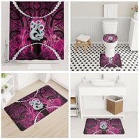 Maori Matariki Manaia Mawhero Bathroom Set Maori Kowhaiwhai Pattern Galaxy LT01 - Polynesian Pride