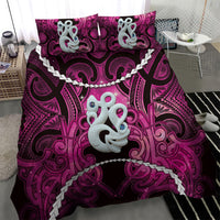 Maori Matariki Manaia Mawhero Bedding Set Maori Kowhaiwhai Pattern Galaxy LT01 - Polynesian Pride