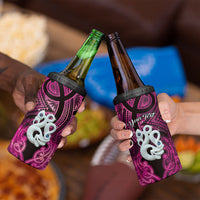 Personalised Maori Matariki Manaia Mawhero 4 in 1 Can Cooler Tumbler Maori Kowhaiwhai Pattern Galaxy