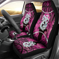 Maori Matariki Manaia Mawhero Car Seat Cover Maori Kowhaiwhai Pattern Galaxy LT01 - Polynesian Pride
