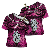 Personalised Maori Matariki Manaia Mawhero Cross Shoulder Shirt Maori Kowhaiwhai Pattern Galaxy LT01 - Polynesian Pride
