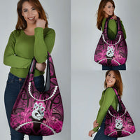 Maori Matariki Manaia Mawhero Grocery Bag Maori Kowhaiwhai Pattern Galaxy LT01 - Polynesian Pride
