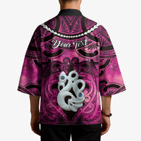 Personalised Maori Matariki Manaia Mawhero Kimono Maori Kowhaiwhai Pattern Galaxy LT01 - Polynesian Pride