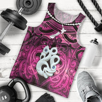 Personalised Maori Matariki Manaia Mawhero Men Tank Top Maori Kowhaiwhai Pattern Galaxy LT01 - Polynesian Pride