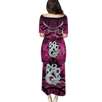 Personalised Maori Matariki Manaia Mawhero Puletasi Maori Kowhaiwhai Pattern Galaxy LT01 - Polynesian Pride