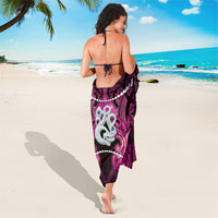 Maori Matariki Manaia Mawhero Sarong Maori Kowhaiwhai Pattern Galaxy LT01 - Polynesian Pride