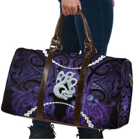 Maori Matariki Manaia Waiporoporo Travel Bag Maori Kowhaiwhai Pattern Galaxy LT01 - Polynesian Pride