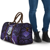Maori Matariki Manaia Waiporoporo Travel Bag Maori Kowhaiwhai Pattern Galaxy LT01 - Polynesian Pride