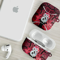 Maori Matariki Manaia Whero AirPods Case Maori Kowhaiwhai Pattern Galaxy LT01 - Polynesian Pride