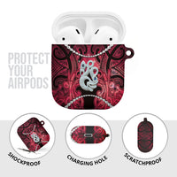 Maori Matariki Manaia Whero AirPods Case Maori Kowhaiwhai Pattern Galaxy LT01 - Polynesian Pride
