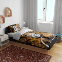 Maori Matariki Manaia Kowhai Bedding Set Maori Kowhaiwhai Pattern Galaxy LT01 - Polynesian Pride