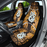 Maori Matariki Manaia Kowhai Car Seat Cover Maori Kowhaiwhai Pattern Galaxy LT01 - Polynesian Pride