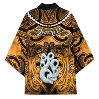 Personalised Maori Matariki Manaia Kowhai Kimono Maori Kowhaiwhai Pattern Galaxy LT01 - Polynesian Pride