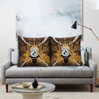 Maori Matariki Manaia Kowhai Pillow Cover Maori Kowhaiwhai Pattern Galaxy LT01 - Polynesian Pride