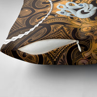 Maori Matariki Manaia Kowhai Pillow Cover Maori Kowhaiwhai Pattern Galaxy LT01 - Polynesian Pride