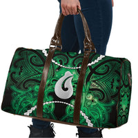 Maori Matariki Hei Matau Kakariki Travel Bag Maori Kowhaiwhai Pattern Galaxy LT01 - Polynesian Pride