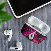 Maori Matariki Hei Matau Mawhero AirPods Case Maori Kowhaiwhai Pattern Galaxy LT01 - Polynesian Pride