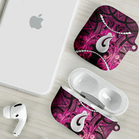Maori Matariki Hei Matau Mawhero AirPods Case Maori Kowhaiwhai Pattern Galaxy LT01 - Polynesian Pride