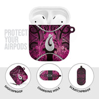 Maori Matariki Hei Matau Mawhero AirPods Case Maori Kowhaiwhai Pattern Galaxy LT01 - Polynesian Pride