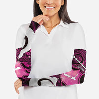 Personalised Maori Matariki Hei Matau Mawhero Arm Sleeves Maori Kowhaiwhai Pattern Galaxy LT01 - Polynesian Pride