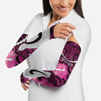Personalised Maori Matariki Hei Matau Mawhero Arm Sleeves Maori Kowhaiwhai Pattern Galaxy LT01 - Polynesian Pride