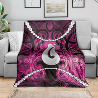 Maori Matariki Hei Matau Mawhero Blanket Maori Kowhaiwhai Pattern Galaxy LT01 - Polynesian Pride