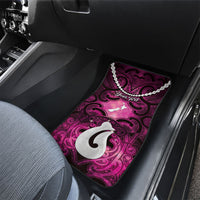 Personalised Maori Matariki Hei Matau Mawhero Car Mats Maori Kowhaiwhai Pattern Galaxy LT01 - Polynesian Pride