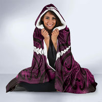 Maori Matariki Hei Matau Mawhero Hooded Blanket Maori Kowhaiwhai Pattern Galaxy LT01 - Polynesian Pride