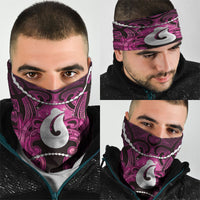 Maori Matariki Hei Matau Mawhero Neck Gaiter Maori Kowhaiwhai Pattern Galaxy LT01 - Polynesian Pride