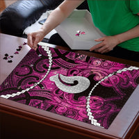 Maori Matariki Hei Matau Mawhero Puzzle Maori Kowhaiwhai Pattern Galaxy LT01 - Polynesian Pride