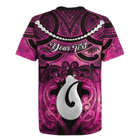 Personalised Maori Matariki Hei Matau Mawhero Rugby Jersey Maori Kowhaiwhai Pattern Galaxy LT01 - Polynesian Pride
