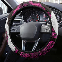 Maori Matariki Hei Matau Mawhero Steering Wheel Cover Maori Kowhaiwhai Pattern Galaxy LT01 - Polynesian Pride
