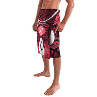 Personalised Maori Matariki Hei Matau Whero Lavalava Maori Kowhaiwhai Pattern Galaxy LT01 - Polynesian Pride