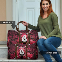 Maori Matariki Hei Matau Whero Travel Bag Maori Kowhaiwhai Pattern Galaxy LT01 - Polynesian Pride