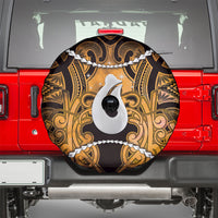 Maori Matariki Hei Matau Kowhai Spare Tire Cover Maori Kowhaiwhai Pattern Galaxy LT01 - Polynesian Pride