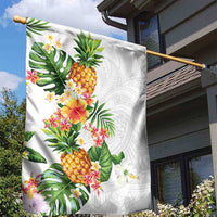 Hawaii Pineapple Tropical Garden Flag Luminous Hibiscus Plumeria LT01 - Polynesian Pride